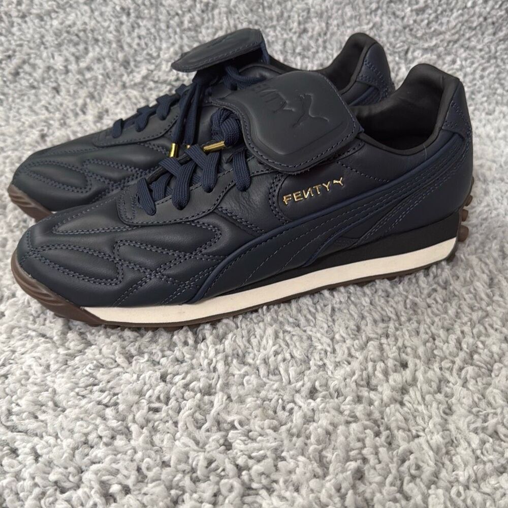 Fenty x Puma  Navy Blue Avanti Sneaker, Size 8.5